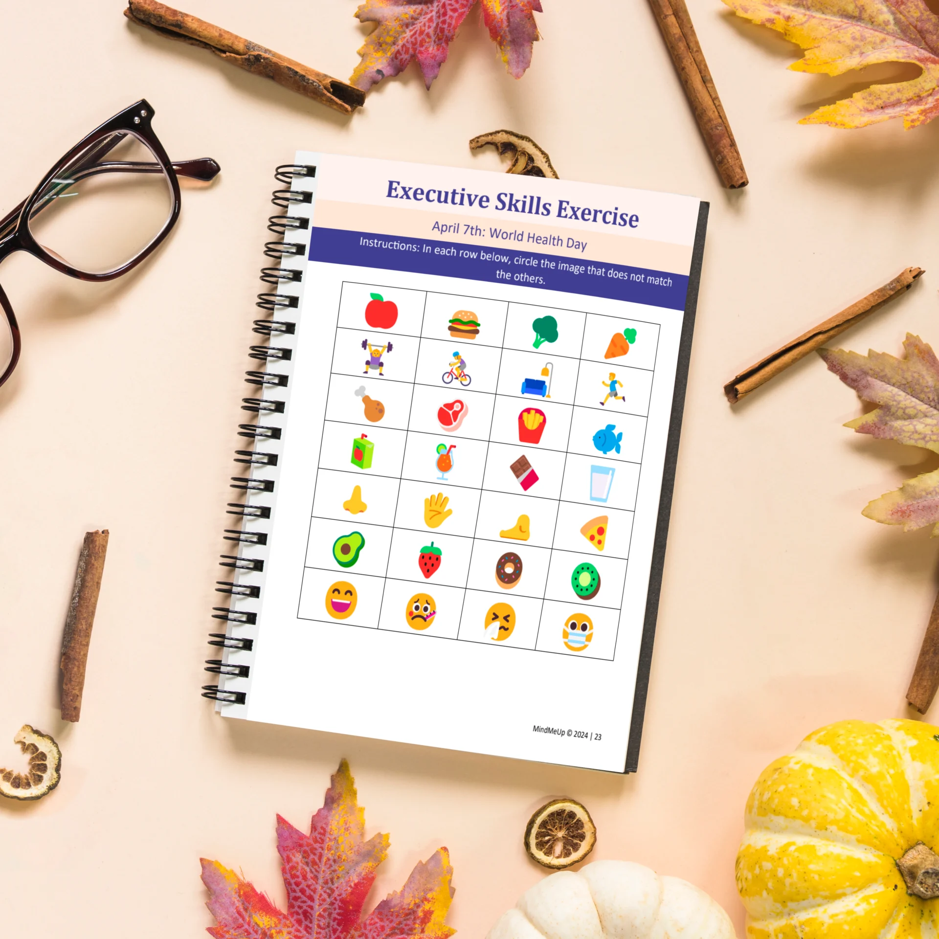 Cognitive Exercise Booklet (Printed) - Beginner - Image 6