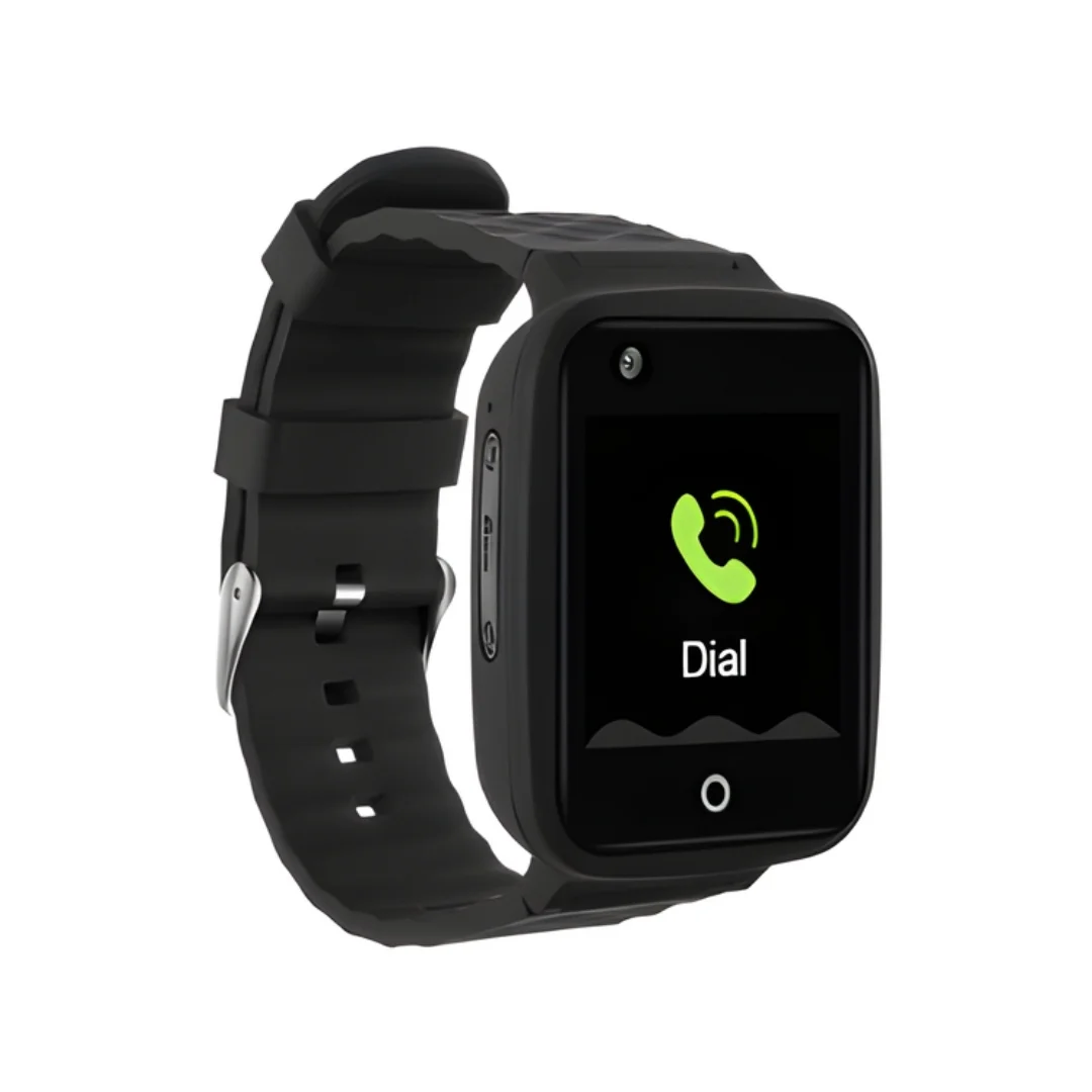 Mindmeup smartwatch sos gps front view